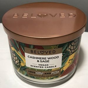Beloved Cashmere Wood & Sage Vegan Candle